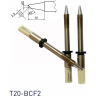 Жало для паяльника HAKKO T20 коническое со скосом 2x12 мм 45° T20-BCF2
