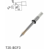 Жало для паяльника HAKKO T20 коническое со скосом 3×12 мм 45° T20-BCF3