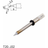 Жало для паяльника коническое изогнутое HAKKO Серия T20 R 0.2×3.5×9 мм 30° T20-J02