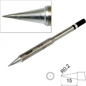 Жало для паяльника HAKKO T22 коническое R 0.2 × 15 мм T22-BL