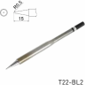 Жало для паяльника HAKKO T22 коническое R 0.5 × 15 мм T22-BL2
