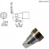 Жало для паяльника клиновидное HAKKO T22 Серия T22D32 ⌀3.2×8 мм T22-D32