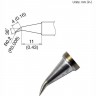 Жало для паяльника коническое изогнутое HAKKO T22 Серия R 0.2 × 4 × 11 мм 30° T22-J02