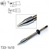 Паяльное жало с проушиной HAKKO T33 Серия T ⌀3×16.7 мм 15° T33-1610