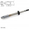 Паяльное жало клиновидное HAKKO T37D10 для паяльника FX8004 ⌀10×1.5×13 мм T37-D10