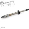 Паяльное жало HAKKO T37 клиновидное для паяльника FX8004 ⌀5×1.5×13 мм T37-D5