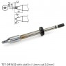 Паяльное жало HAKKO T37 сложной формы с проушиной ⌀3.2×14 мм 45° для FX8004 T37-DR1632